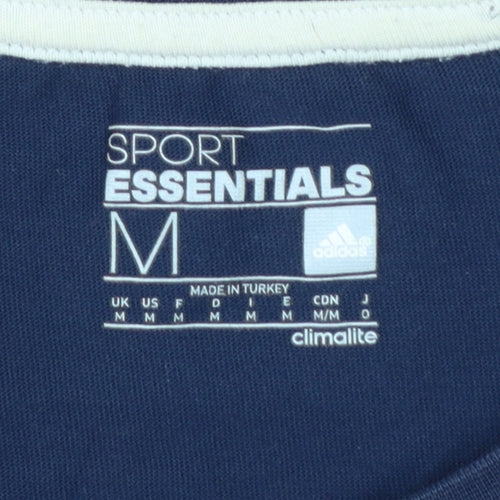 Adidas Men’s Blue Climalite Sport Essentials T-Shirt Medium
