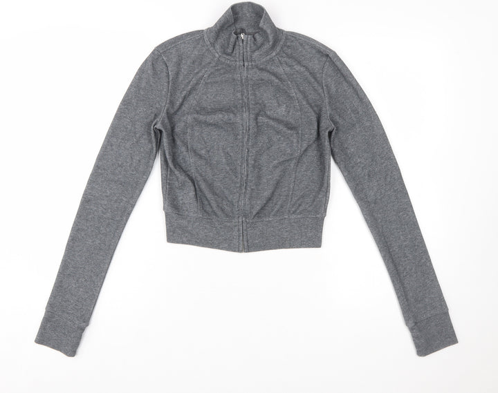 ARISEISM Girls Grey Full Zip Long Sleeve Sweatshirt Jacket M