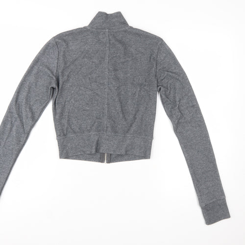 ARISEISM Girls Grey Full Zip Long Sleeve Sweatshirt Jacket M