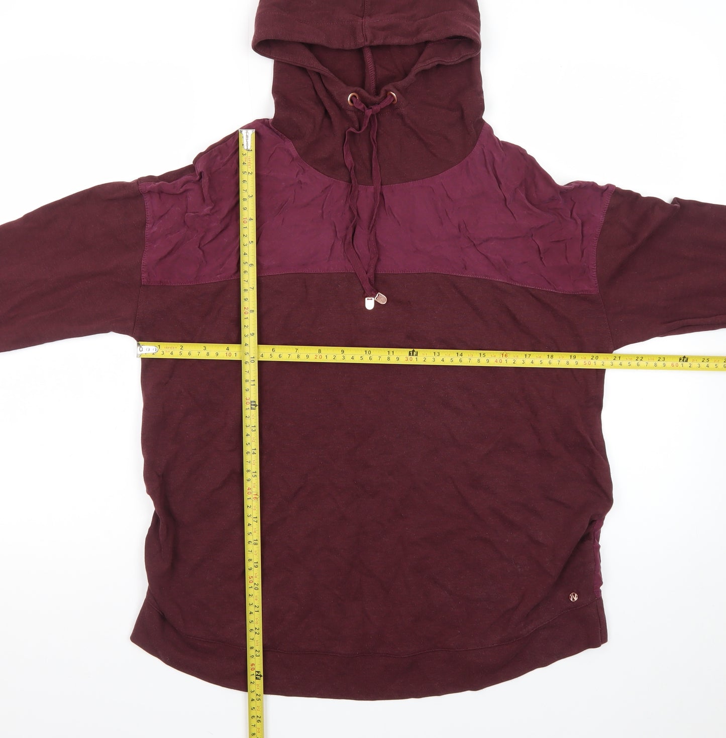 Next Womens Red Hooded Lightweight Casual Jacket Size 12
