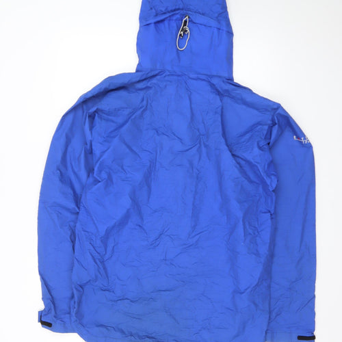 Berghaus Men's Blue L Waterproof Hooded Anorak Jacket Extrem