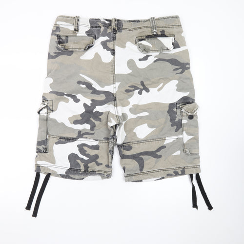 Vintage Shorts Men's Multicoloured Camouflage Cargo Shorts XL