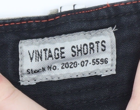 Vintage Shorts Men's Multicoloured Camouflage Cargo Shorts XL
