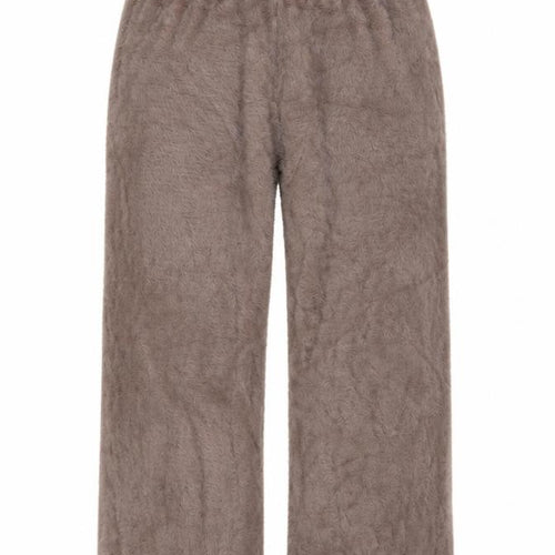 Marks and Spencer Women’s Brown L Fluffy Knit Winter Sweatpants