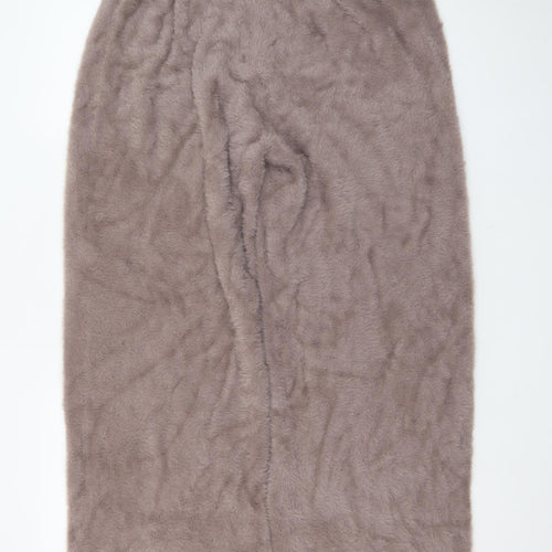 Marks and Spencer Women’s Brown L Fluffy Knit Winter Sweatpants