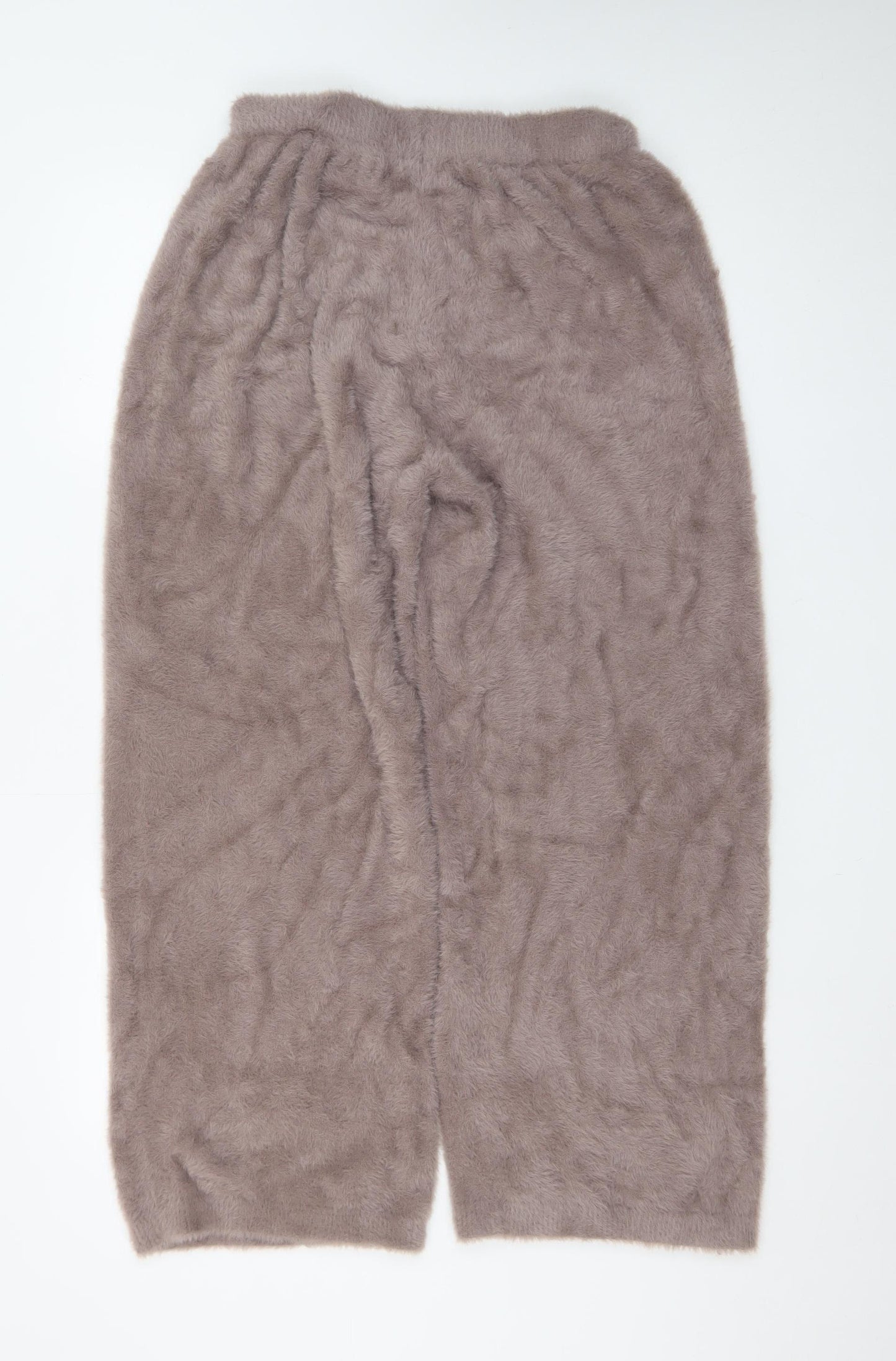 Marks and Spencer Women’s Brown L Fluffy Knit Winter Sweatpants