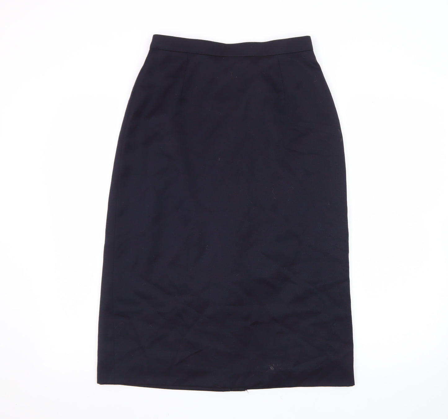 Planet Women’s Black Wool Blend Midi Pencil Skirt Size 12
