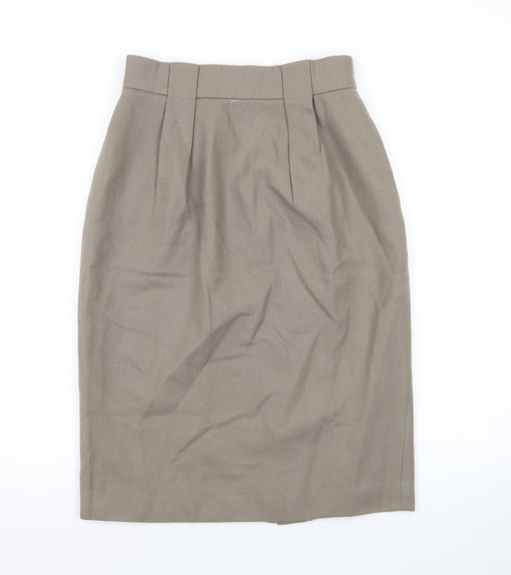 Jones New York Women’s Beige Wool Pencil Skirt Size 10