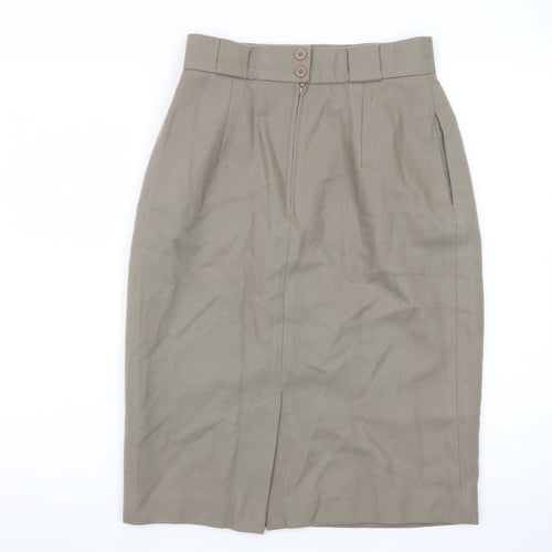 Jones New York Women’s Beige Wool Pencil Skirt Size 10