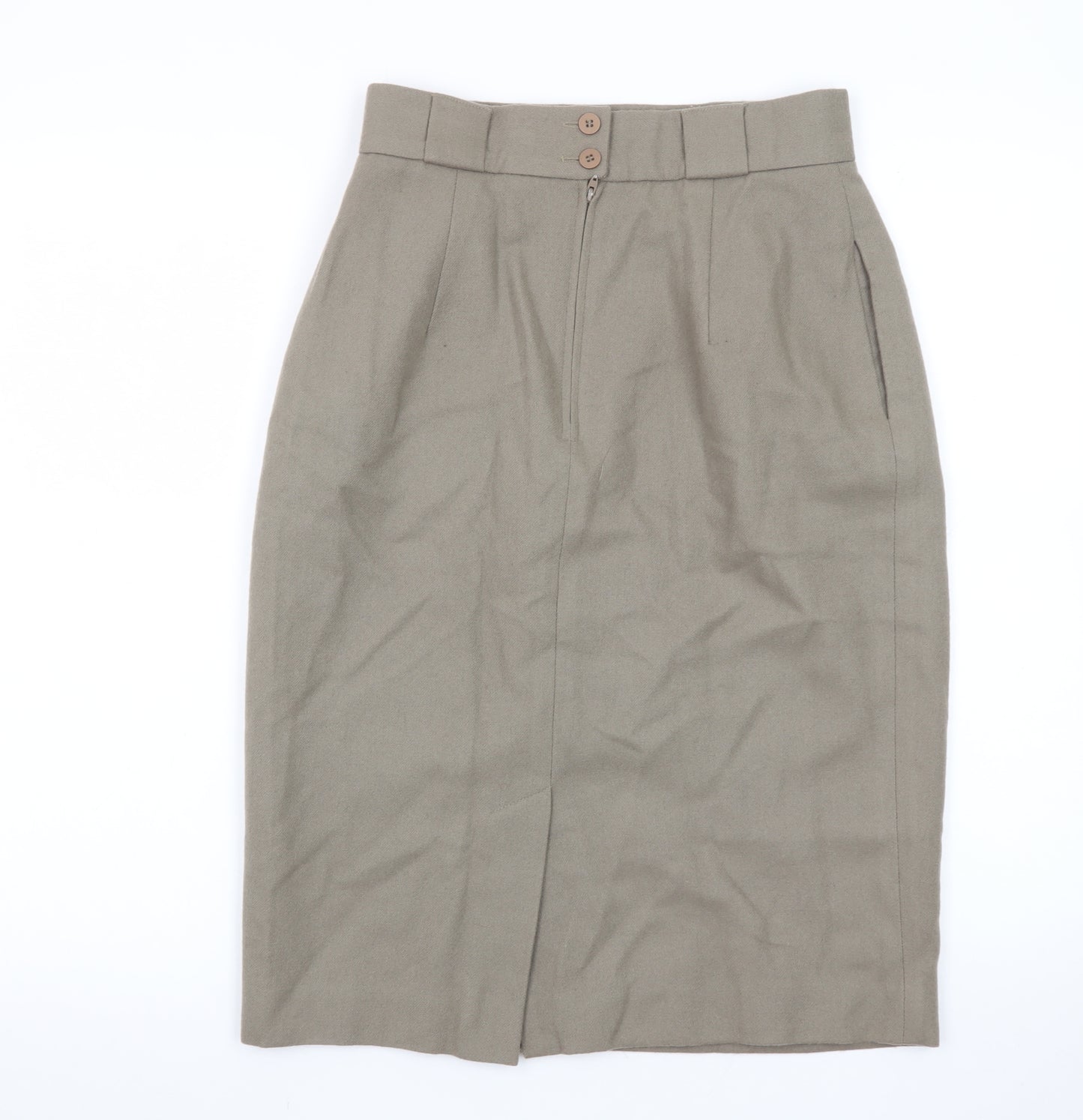 Jones New York Women’s Beige Wool Pencil Skirt Size 10