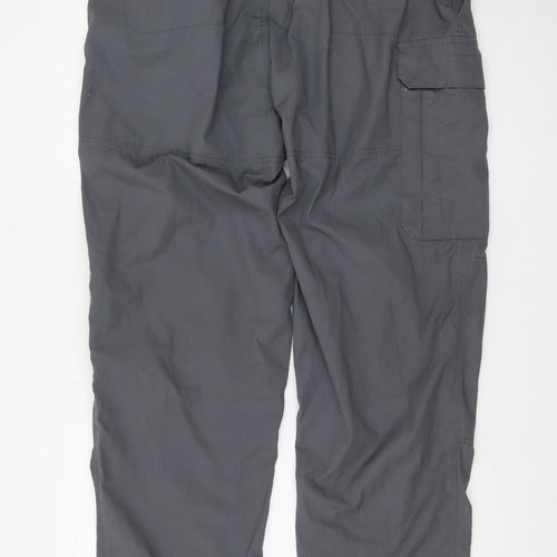 Craghoppers Men’s Grey Cargo Trousers 38in Belted Quick Dry Outdoor