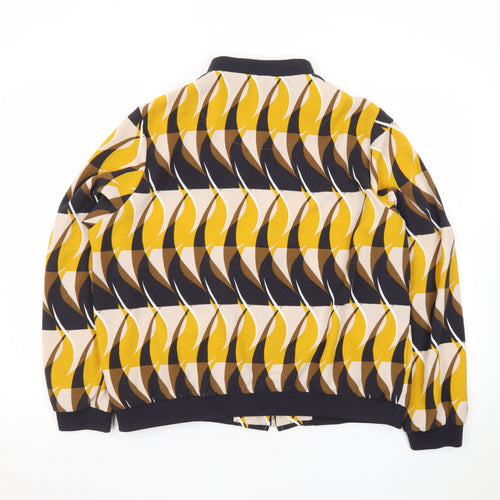 Marks and Spencer Women's Multicoloured Size 16 Bomber Jacket