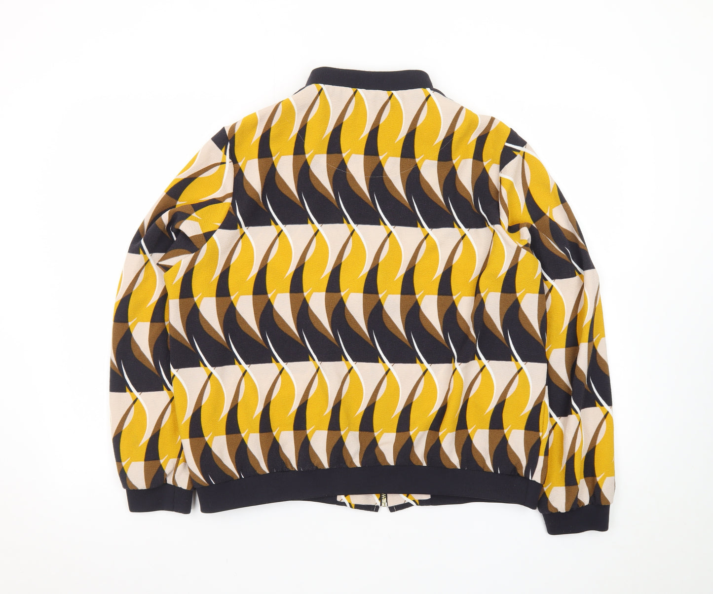 Marks and Spencer Women's Multicoloured Size 16 Bomber Jacket
