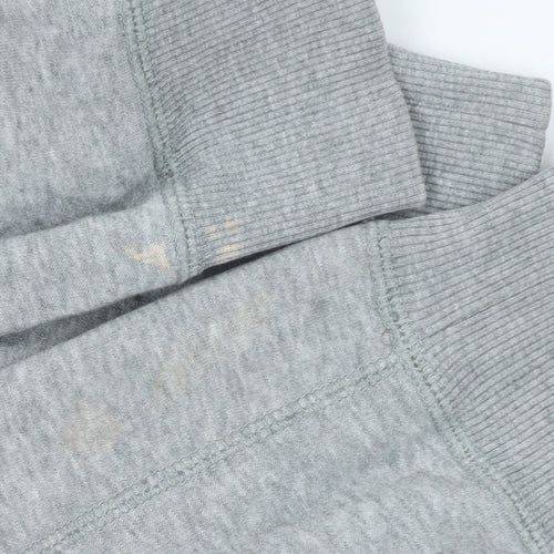 Converse Men's Grey Pullover Hoodie Small Graphic All Star Logo