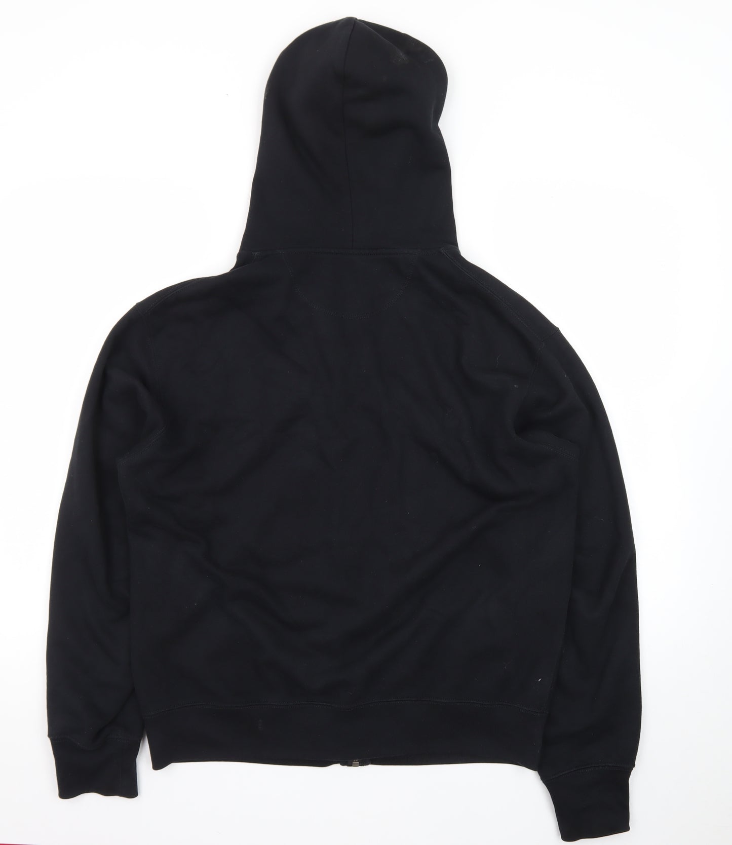 Uniqlo Men’s Black Full Zip Hoodie Size S Cotton Jersey