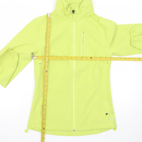 Marks and Spencer Women’s Green Waterproof Jacket Size 6 Lightweight Rain Coat