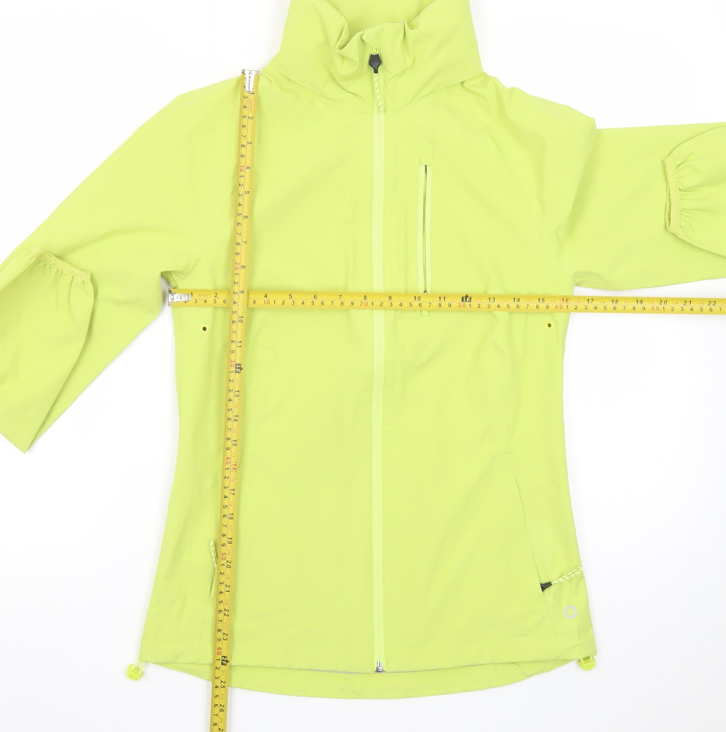 Marks and Spencer Women’s Green Waterproof Jacket Size 6 Lightweight Rain Coat