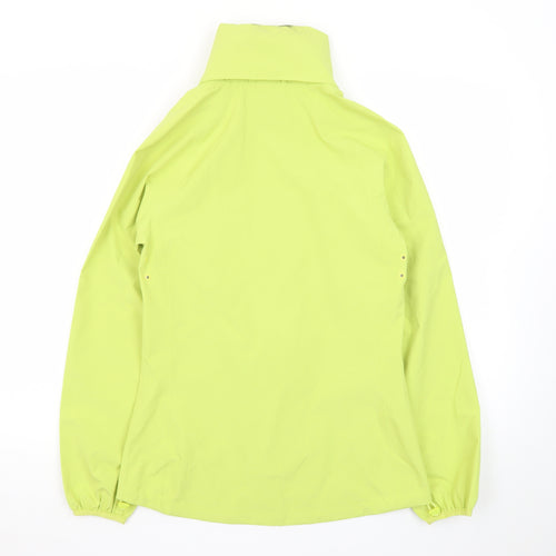 Marks and Spencer Women’s Green Waterproof Jacket Size 6 Lightweight Rain Coat