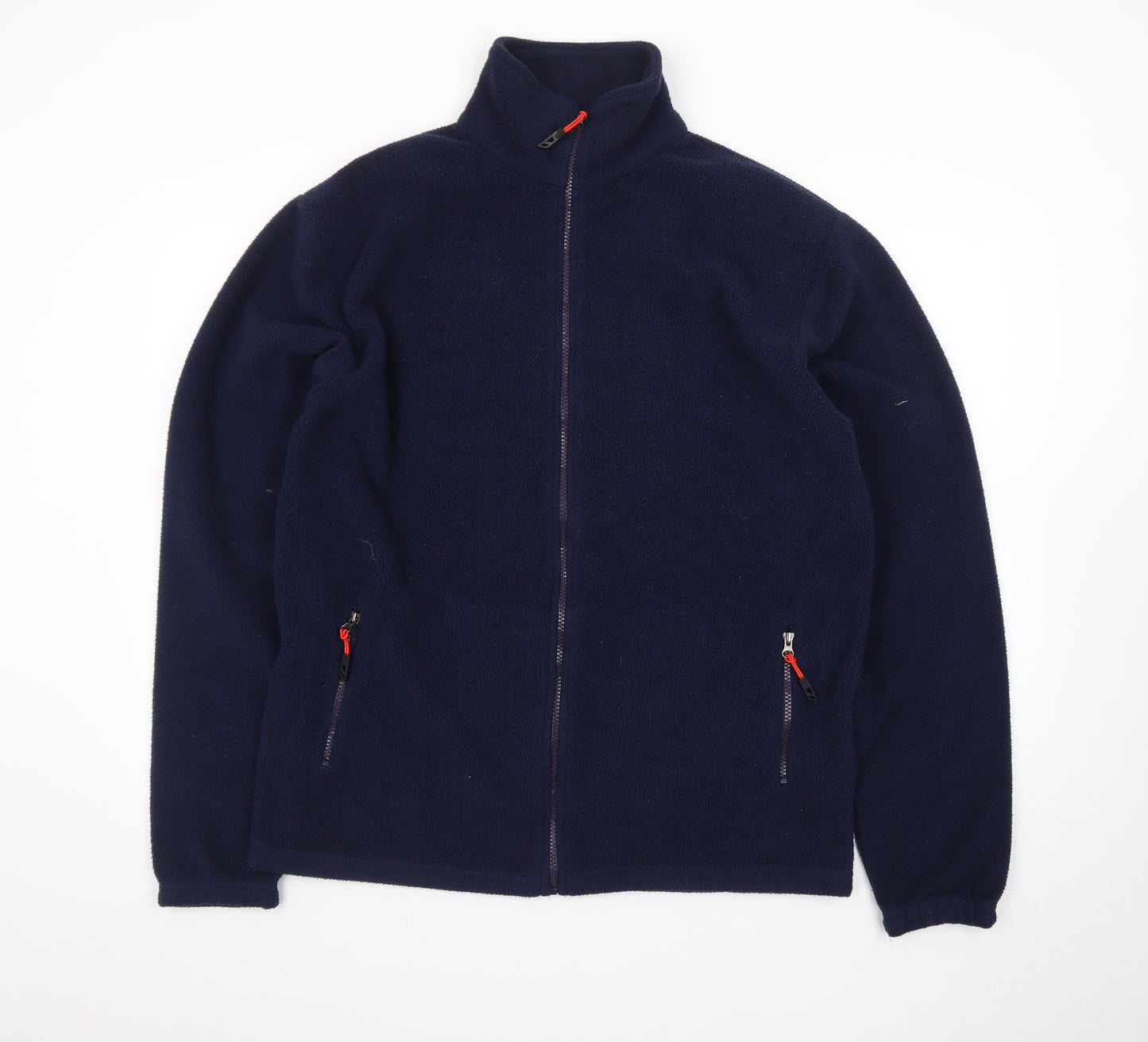 Urban Heritage Men's Blue Fleece Full Zip Jacket Size L