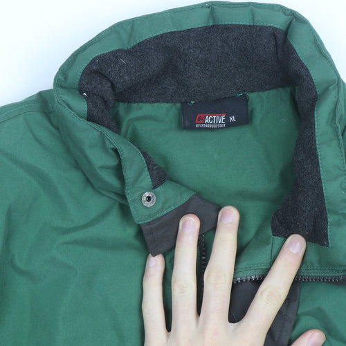 Cedarwood State Men's Green XL Parka Jacket Wind Resistant Winter Coat