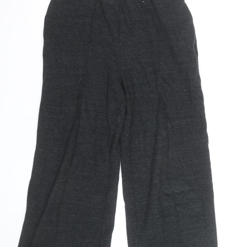Marks and Spencer Women’s Black XS Wide-Leg Jersey Trousers