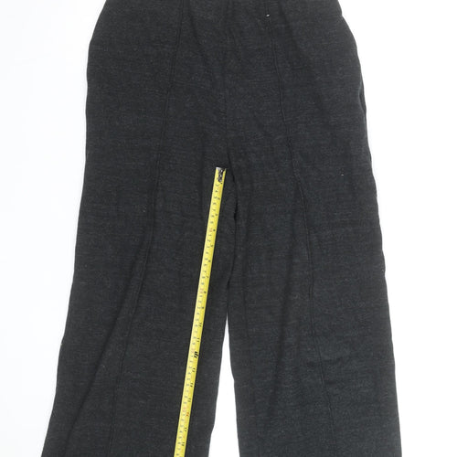 Marks and Spencer Women’s Black XS Wide-Leg Jersey Trousers