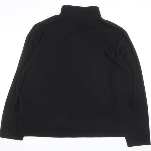 Regatta Men's Black 3XL Fleece 1/4 Zip Outdoor Sweatshirt