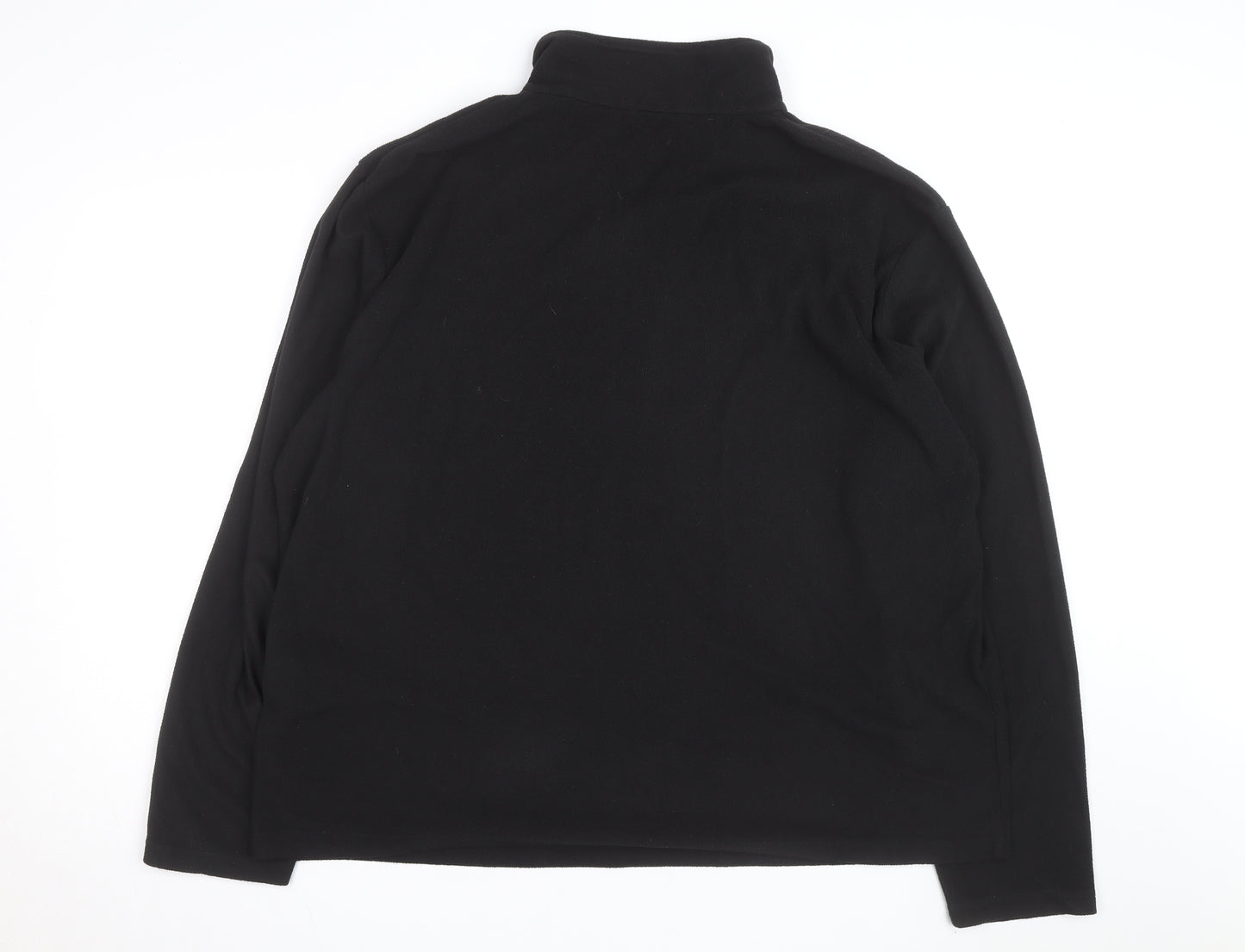 Regatta Men's Black 3XL Fleece 1/4 Zip Outdoor Sweatshirt