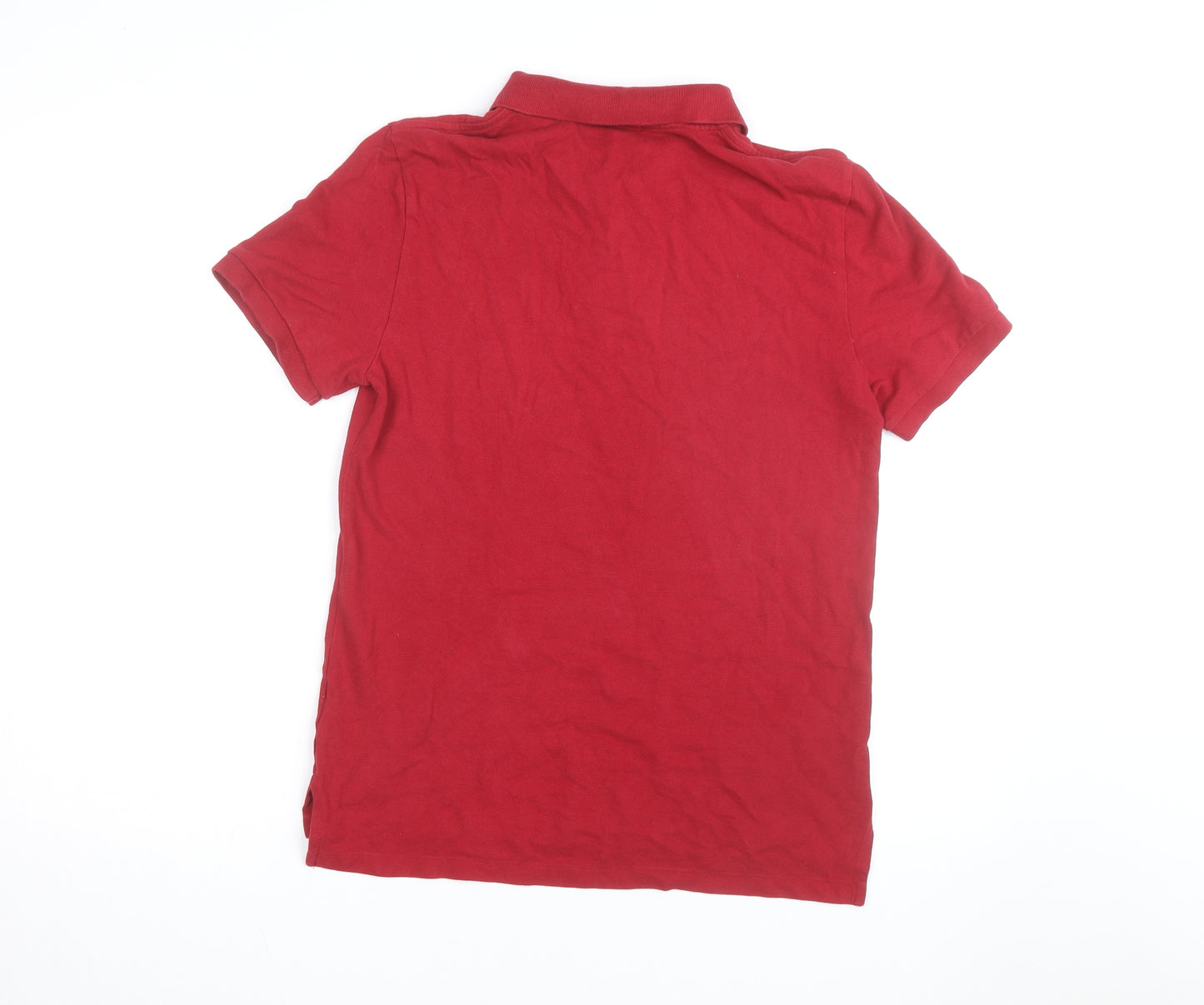 Polo Ralph Lauren Men's Red Classic Cotton Short Sleeve Polo Shirt XL