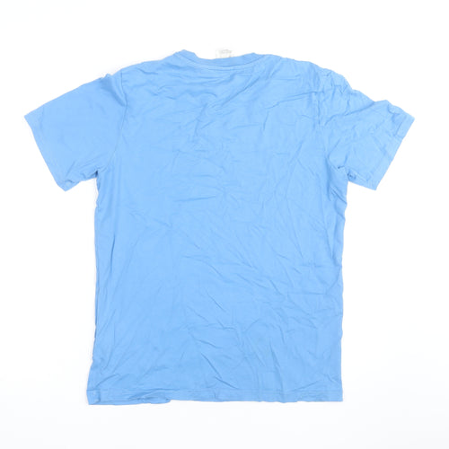 Adidas Disney Blue Men’s Short Sleeve Cotton T-Shirt Size S