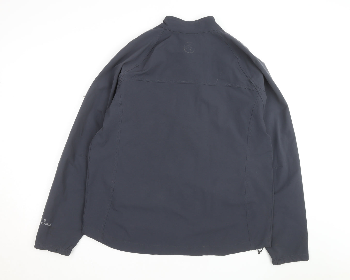 First Ascent Men's Black 2XL Soft Shell Jacket Outdoor Hiking Windproof