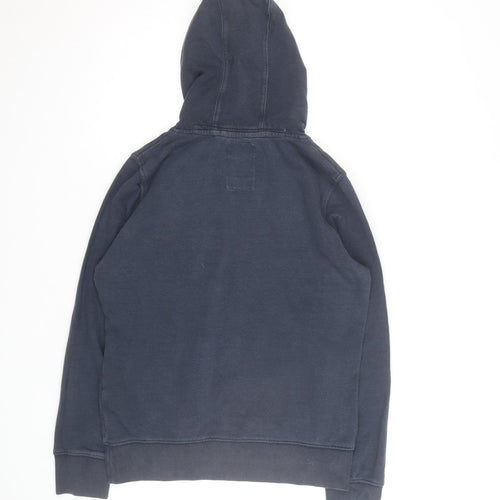Authentic Apparel Co. Women’s Navy Blue Pullover Hoodie Size 10 Lacrosse Print
