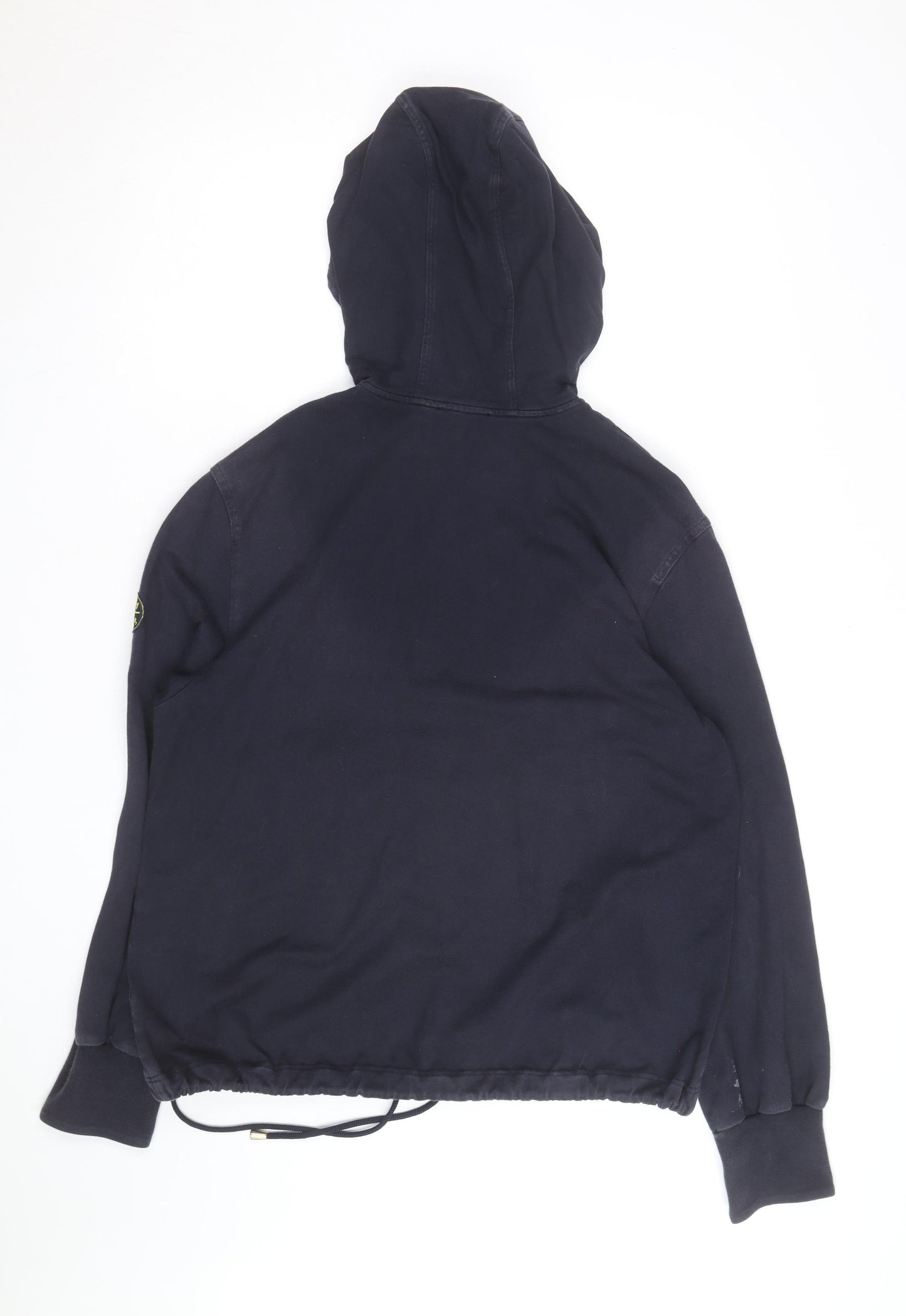 Escada Sport Unisex Blue XL Pullover Hoodie Classic Cotton Blend