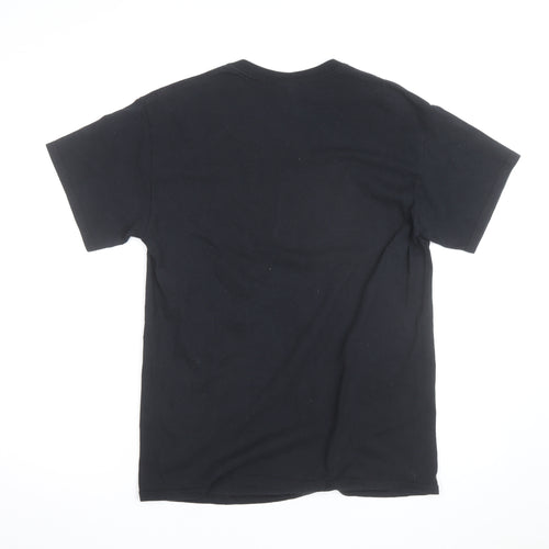 Bristol Street Wear Men’s Black 'Greggs' Funny Graphic T-Shirt M