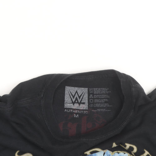 WWE Authentic Men's Black Sasha Banks Legit Boss Graphic T-Shirt M