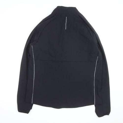 Marks and Spencer Goodmove Men's Black Large Windbreaker Jacket