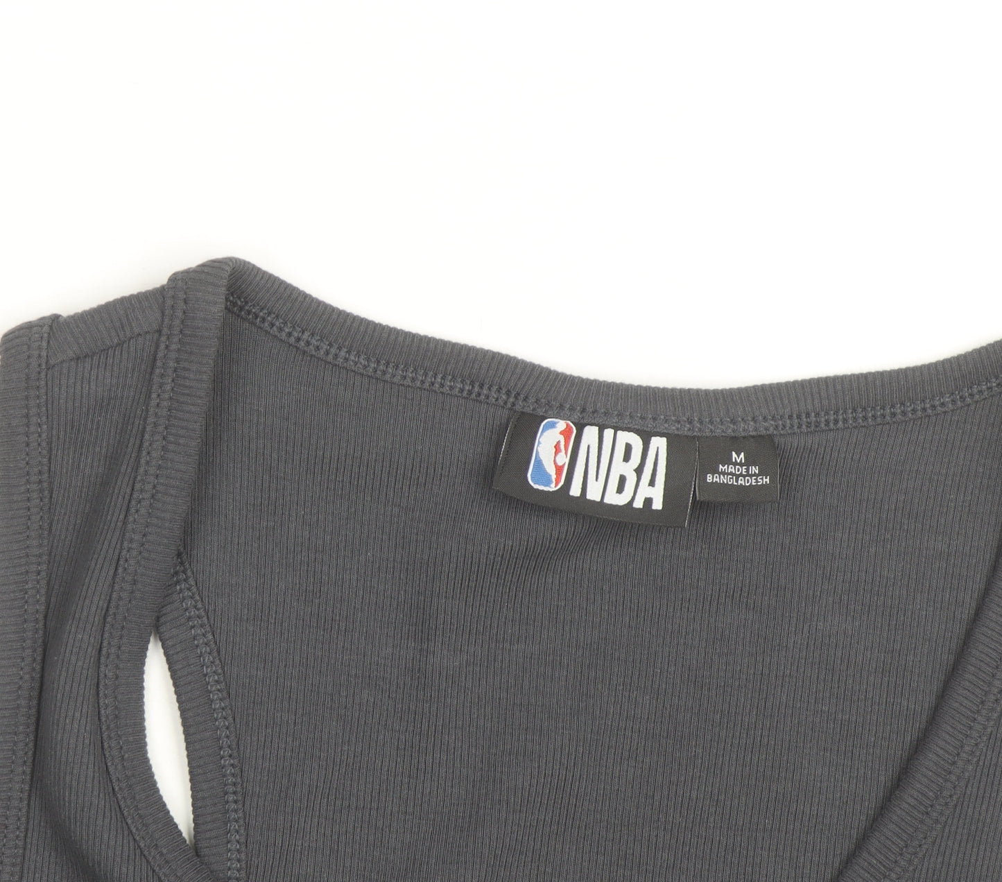NBA Women’s Black Los Angeles Lakers Cropped Tank Top Size M