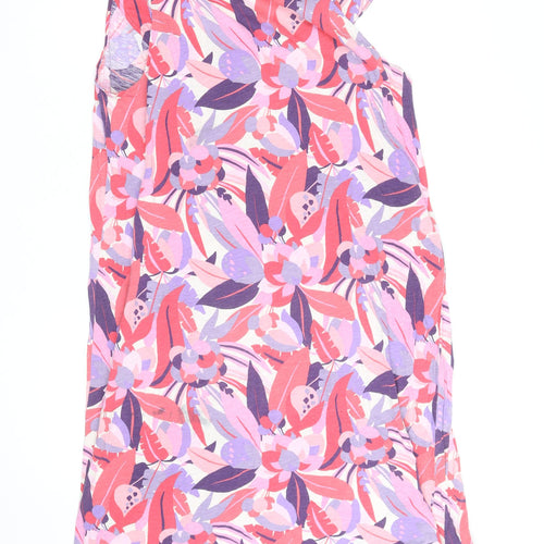 Bardot Women's Multicoloured Floral Ruffle Shift Dress L