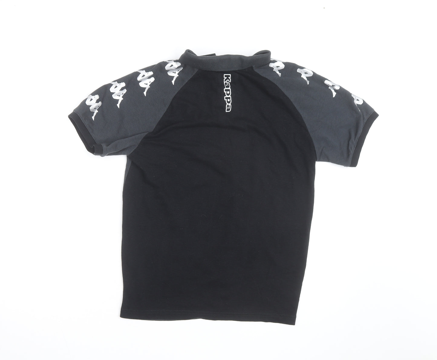Kappa Men’s Black Rugby World Cup Polo Shirt Medium