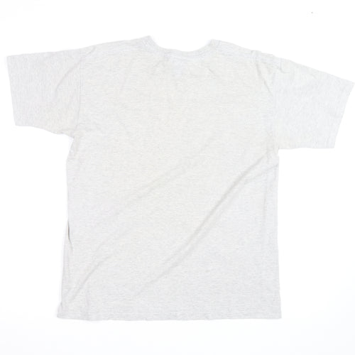 Chelsea FC Men's Grey Cotton Short Sleeve T-Shirt M