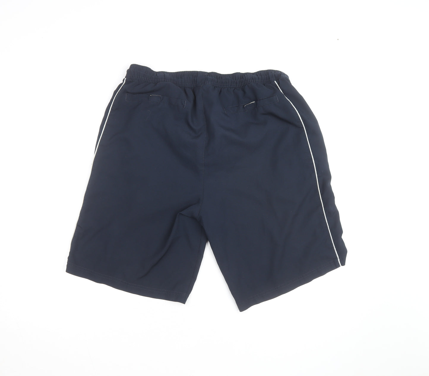 Champion Men's Blue XL Athletic Sweat Shorts with Logo