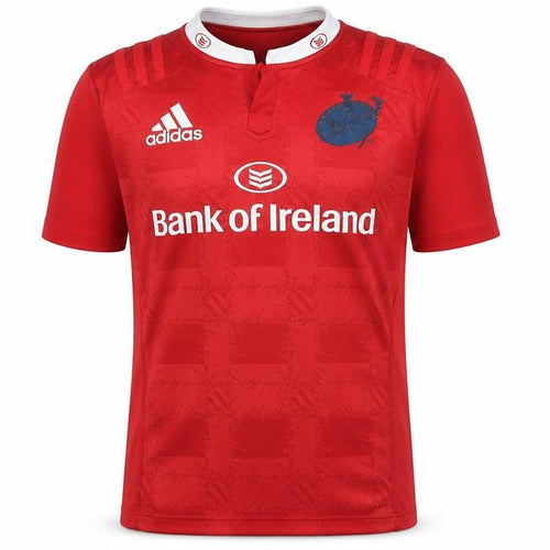Adidas Men's Red Rugby Jersey Top Size L Athletic Fit