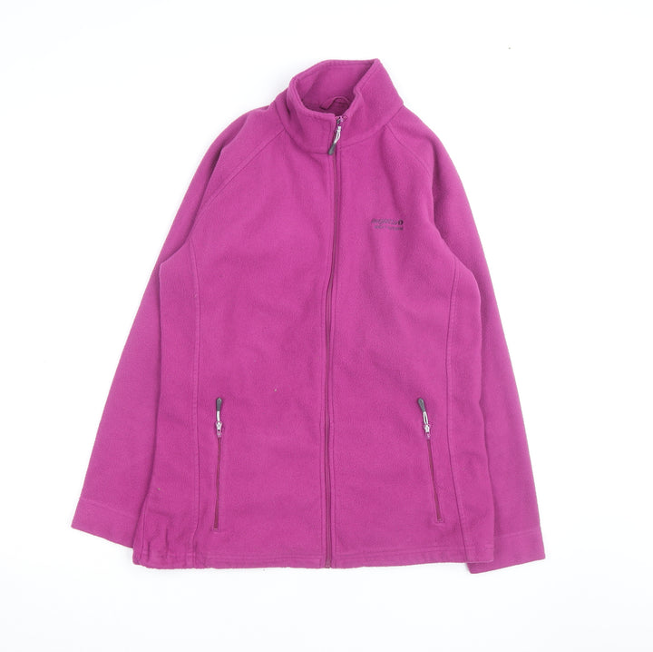 Regatta Womens Pink Fleece Full Zip Activewear Jacket Size 10