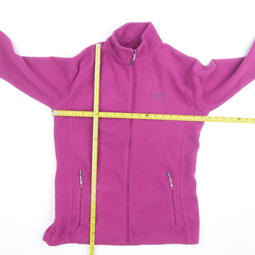 Regatta Womens Pink Fleece Full Zip Activewear Jacket Size 10
