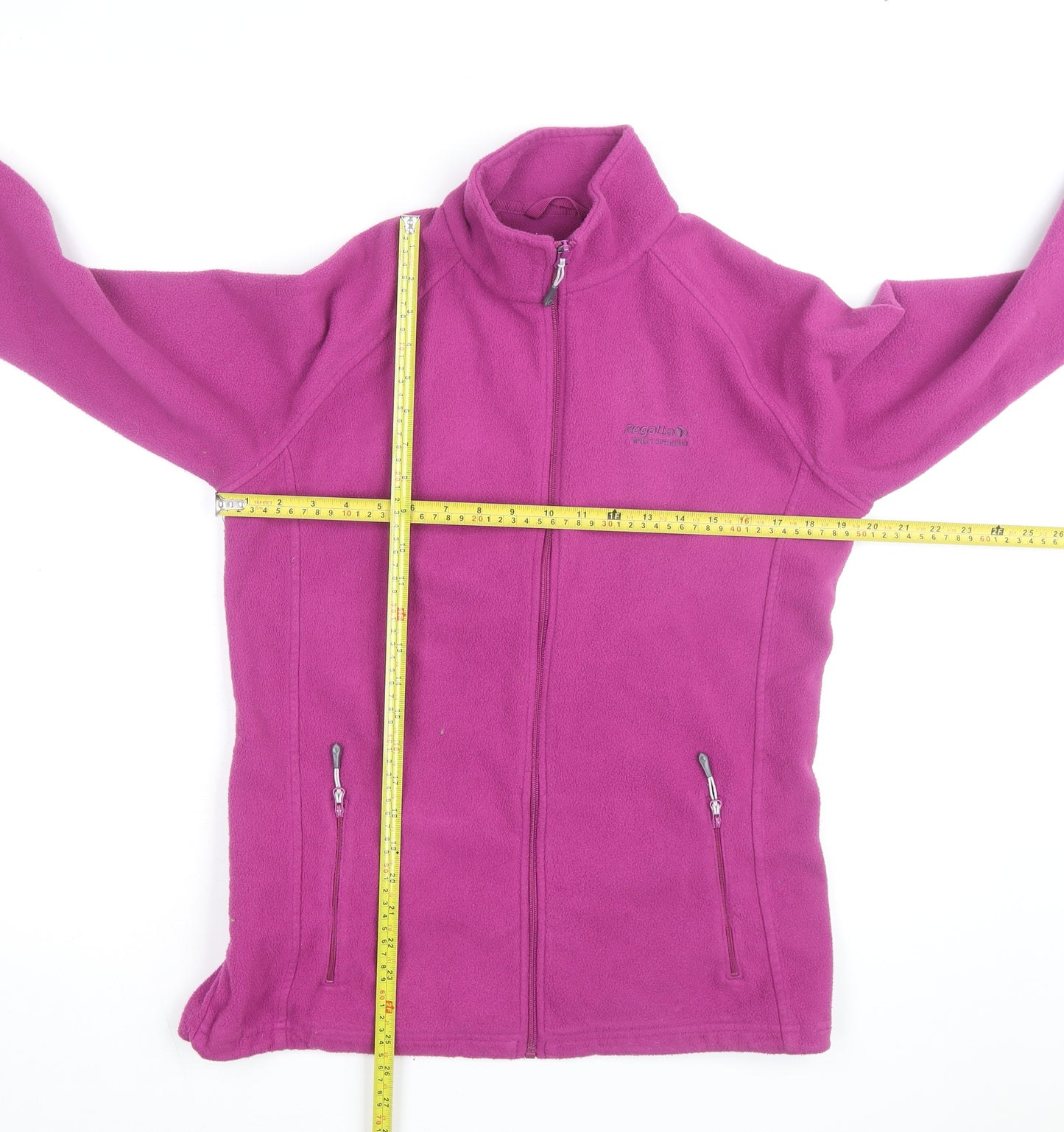Regatta Womens Pink Fleece Full Zip Activewear Jacket Size 10
