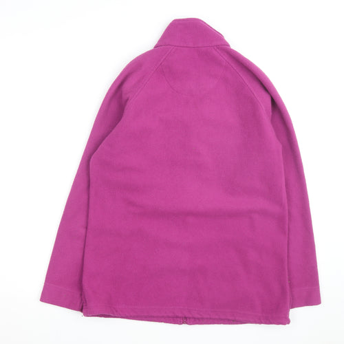Regatta Womens Pink Fleece Full Zip Activewear Jacket Size 10