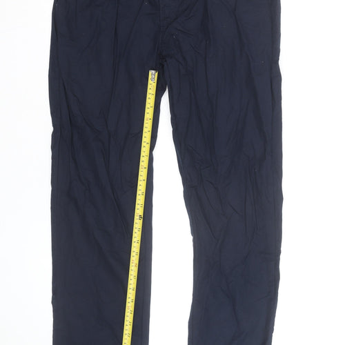 U.S. Polo Assn. Men's Blue Classic Fit Chino Trousers 36R