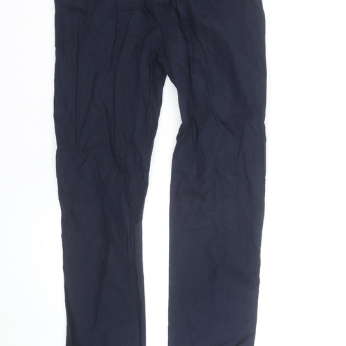U.S. Polo Assn. Men's Blue Classic Fit Chino Trousers 36R
