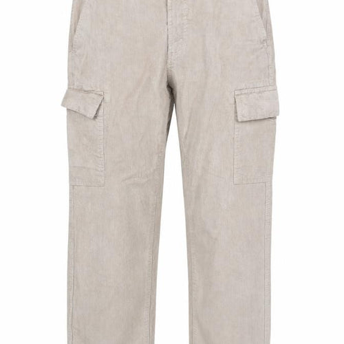 Marks and Spencer Men's Beige Cargo Corduroy Trousers 30W 33L