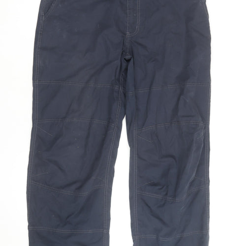 Firetrap Men’s Blue Cargo Trousers L 32x31 Cotton Drawstring
